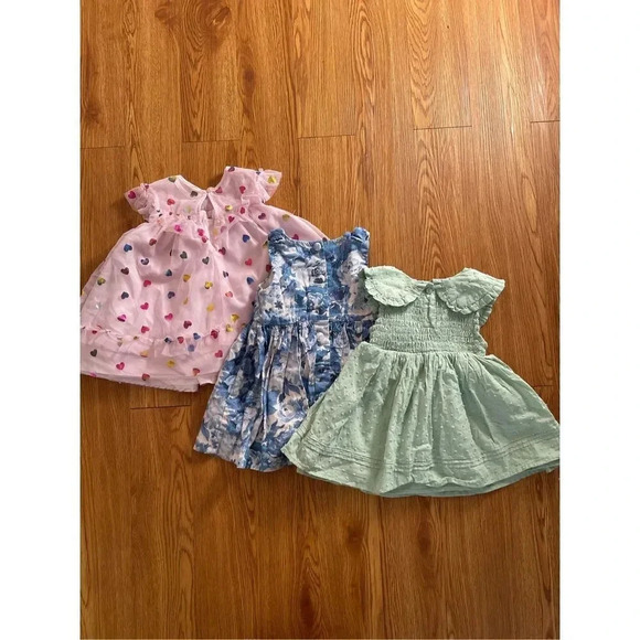 3 babygirl dresses size 6-9 months - Picture 9 of 12